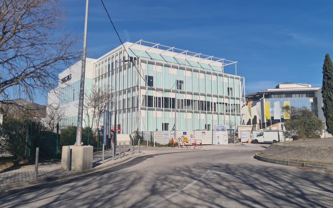 Construction du bâtiment P15 de Sartorius Aubagne !