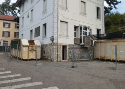 transformation d’une ancienne Trésorerie en 4 logements de fonction